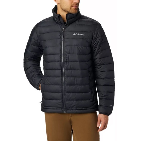 Columbia Other - NWT MEN POWDER LITE XL JACKET BLACK COLUMBIA